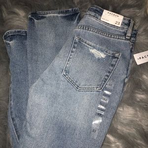 Blue PacSun Mom Jeans; Size 23; NEVER WORN!